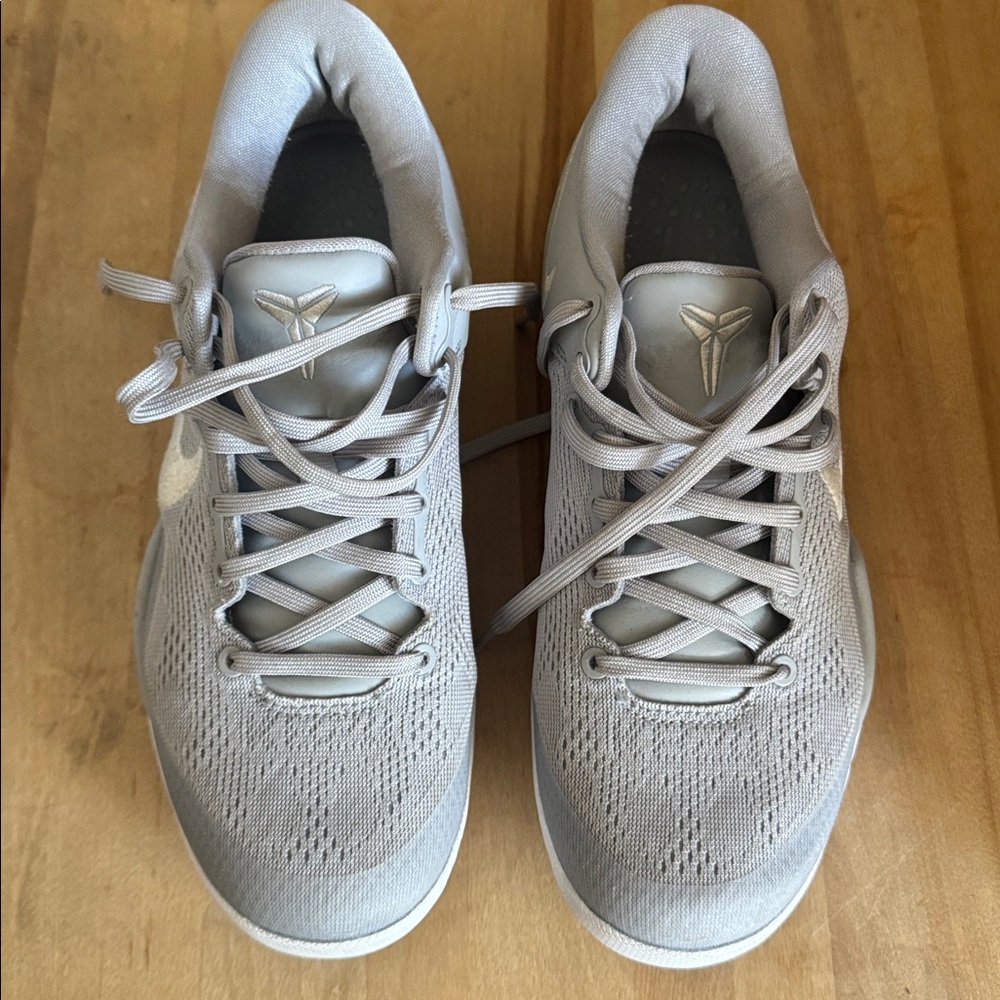 Nike Kobe 8 Proto Wolf Grey Basketball Shoes